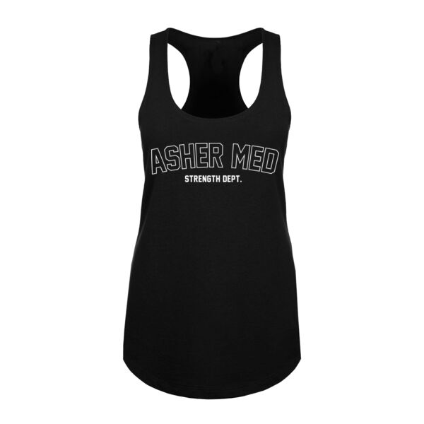 STRENGTH DEPT - WOMEN'S FITTED TANK TOP - $QU7SVG$ Thumbnail